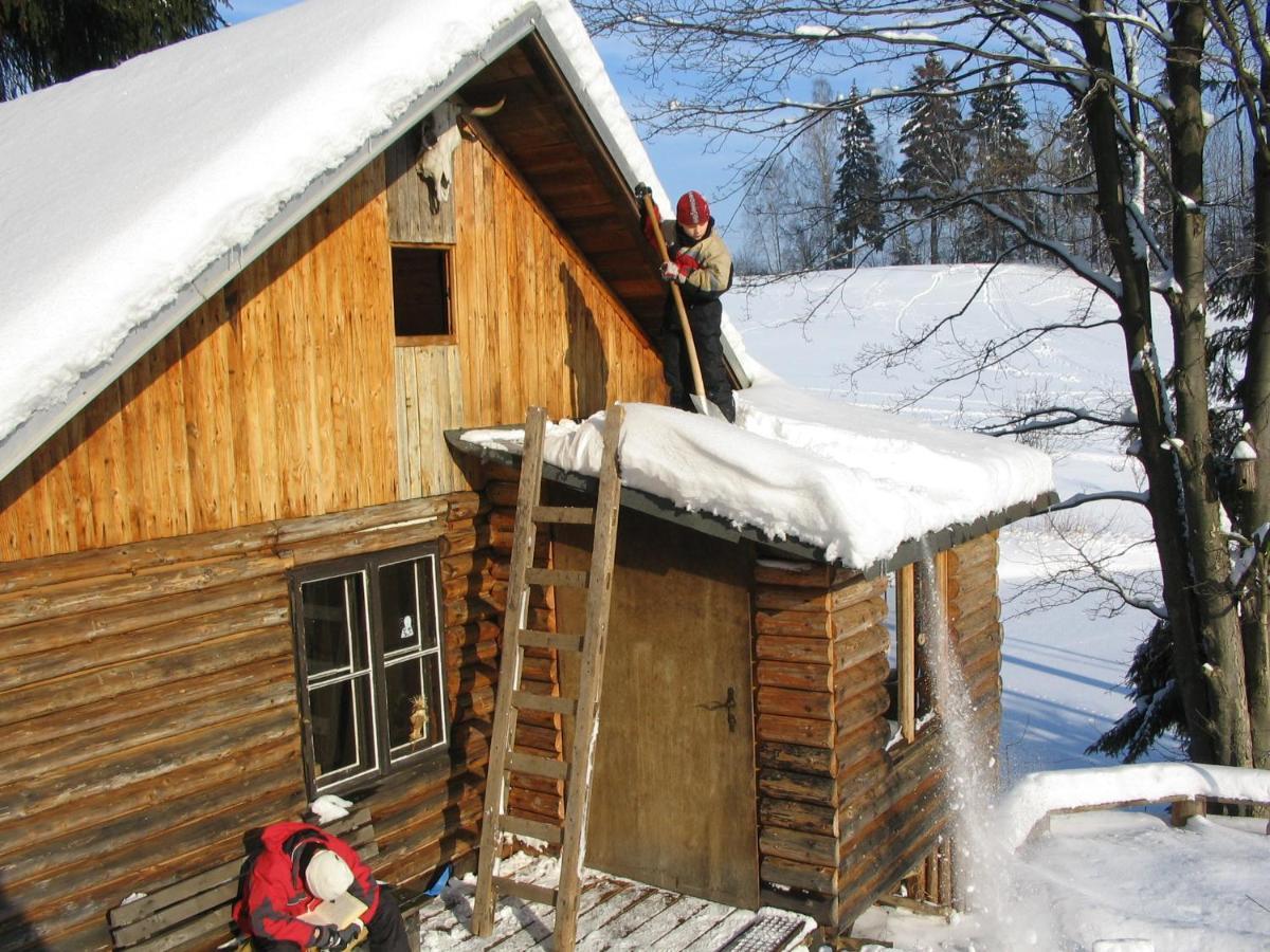 Srub Na Svahu Sjezdovky V Radvanicich Radvanice  ภายนอก รูปภาพ