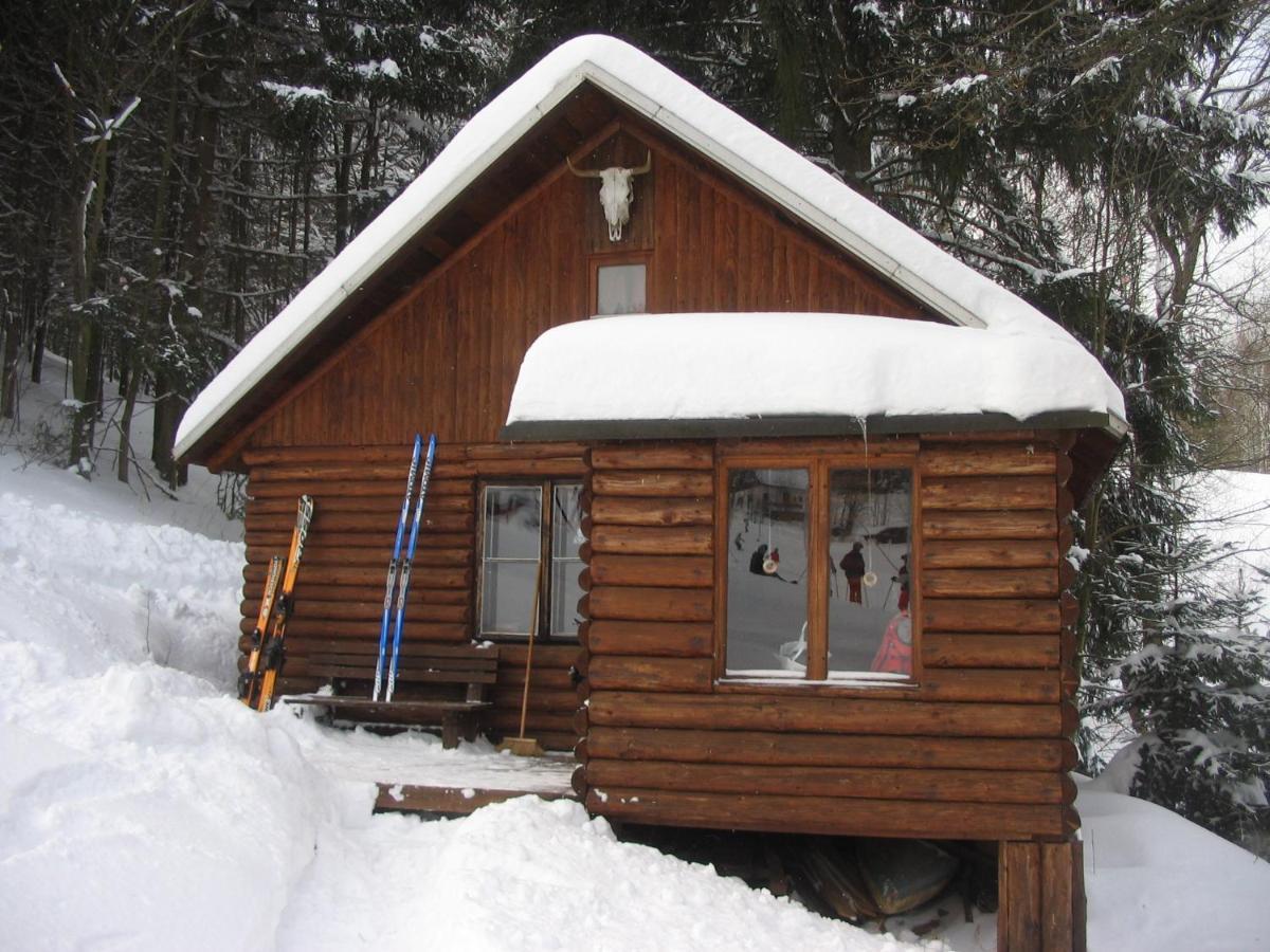 Srub Na Svahu Sjezdovky V Radvanicich Radvanice  ภายนอก รูปภาพ