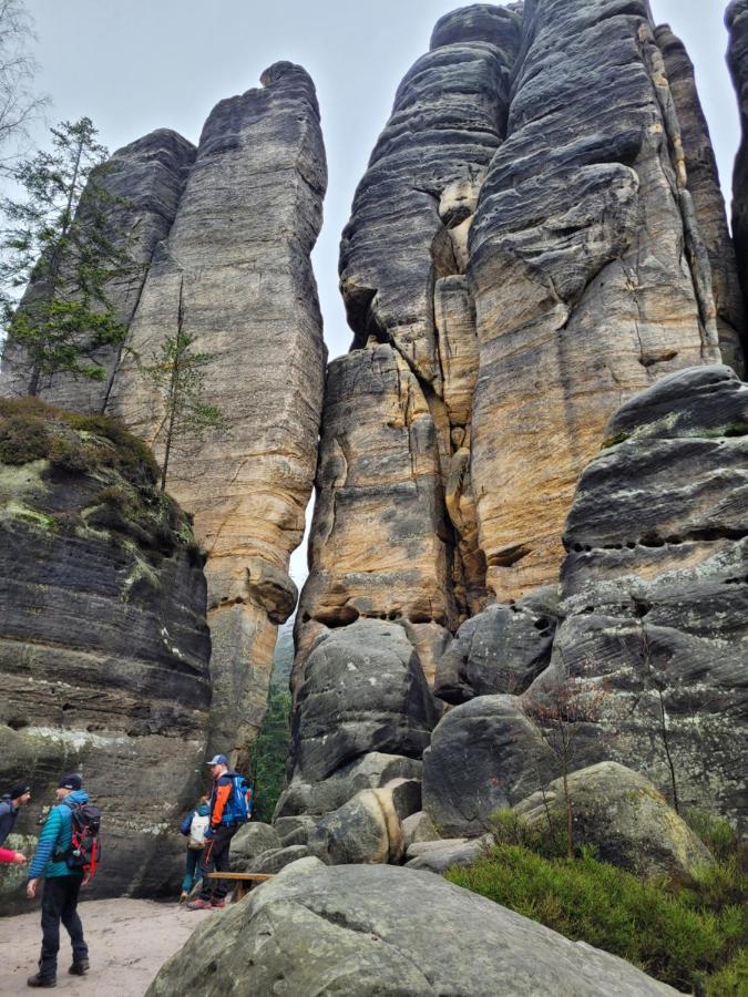 Srub Na Svahu Sjezdovky V Radvanicich Radvanice  ภายนอก รูปภาพ